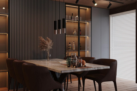 Sollux lampa wisząca Loopez 2 2xGU10 czarno/miedziana SL.0947