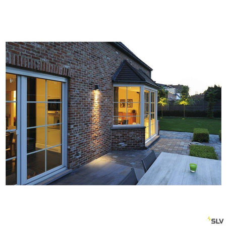 SLV kinkiet zewnętrzny Wallyx GU10 antracytowy IP44 227195