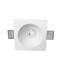 Luces Exclusivas oprawa sufitowa wpuszczana LED Babasac GU10 1x10W IP20 wys. 5,8 cm biała LE61664