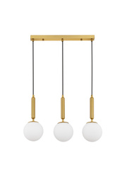 Luces Exclusivas lampa wisząca LED Agro E27 3x12W IP20 złota LE43225