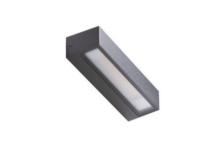 Azzardo kinkiet zewnętrzny LED Cosel 2x(4W 650lm 3000K) 8W 1300lm szary IP54 AZ4354