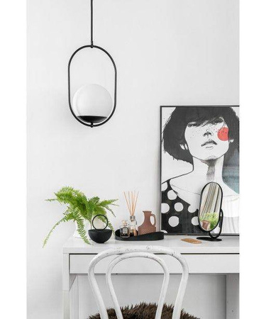 Ummo lampa wisząca Koban B 2xG9 czarna KOB122P0