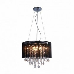 Zuma Line żyrandol / lampa wisząca Verona 8xG9 czarna RLD92174-8B