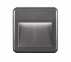 Luces Exclusivas oprawa ścienna zewnętrzna LED Terrassa 4W 320lm 3000K szara IP54 LE71440