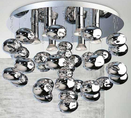Azzardo plafon Luvia 6xGU10 chrom AZ2541