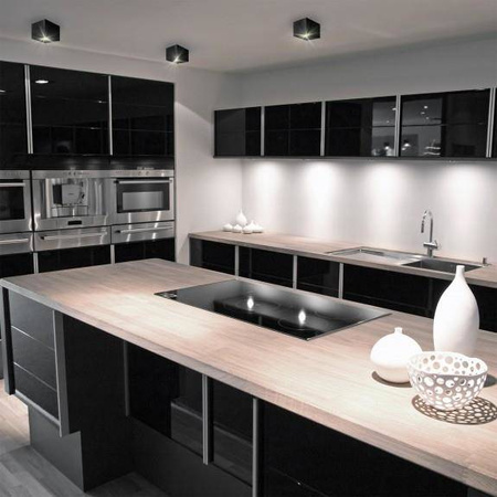 Spectrum plafon techniczny Chloe GU10 czarny SLIP004006