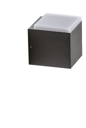 Azzardo kinkiet zewnętrzny LED Arbax 1 6W 3000K szary IP54 AZ4341