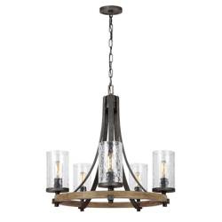 Quintiesse lampa wisząca Angelo 5xE27 stalowa QN-ANGELO5