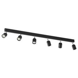 TK Lighting plafon (reflektorki) Top 6xGU10 czarny 1019