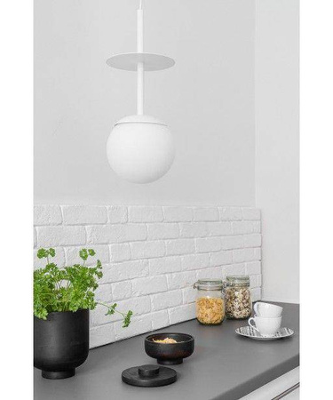 Ummo lampa wisząca Plaat A E27 biała PLA111P0