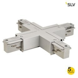 SLV łącznik typu X do szyny 3F Eutrac szary 145694