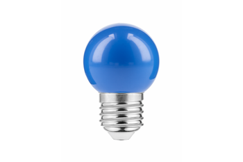 GTV żarówka LED E27 1W 50lm niebieska LD-B45C01W-BL