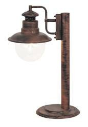 Rabalux lampa stojąca zewnętrzna Odessa E27 brąz antyczny 53,5cm IP44 8165