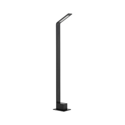 Nowodvorski lampa stojąca zewnętrzna Slim 7W 450lm 3000K wys. 80 cm czarna 11540