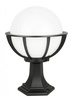 Su-ma lampa stojąca zewnętrzna Kule z koszykiem 250 E27 czarna/patyna 43cm IP43 K 4011/1/KPO 250 OP