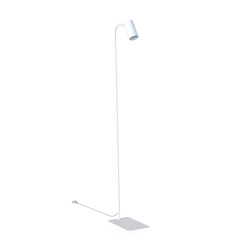 Nowodvorski lampa podłogowa Mono GU10 biała 120cm 7704
