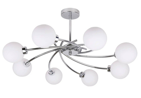Candellux plafon Agapant 8xG9 chrom 38-03348