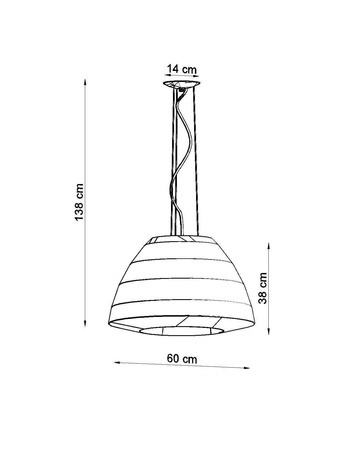 Sollux lampa wisząca Bella 60 3xE27 biała SL.0733