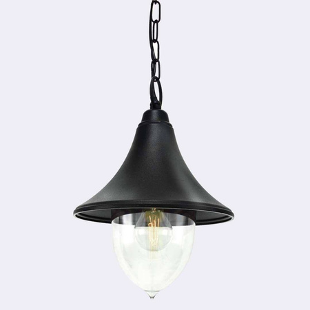 Norlys kinkiet zewnętrzny Florence E27 czarny IP54 800BL