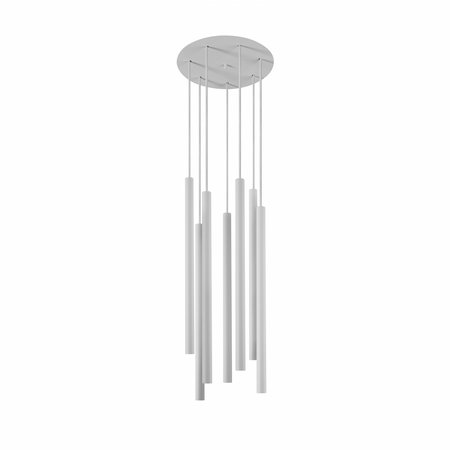 Nowodvorski lampa wisząca Laser 7xG9 biała 8918