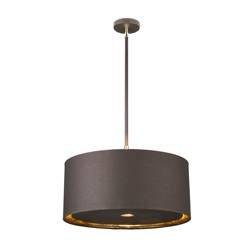 Elstead lampa wisząca Balance E27 brązowo/mosiężna BALANCE-P-BRPB