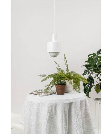 Ummo lampa wisząca Enkel 1 E27 biała EN1111P0
