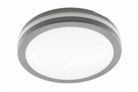 GTV lampa sufitowa LED Mars 9w1 24/18/12W 100lm/W 3000-6400K IP65 szara LD-MAR24W-12W-CCT-15