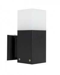 Su-ma kinkiet zewnętrzny Cube E27 czarny IP44 CB-K BL
