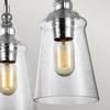 Quintiesse lampa wisząca Loras 5xE27 chrom QN-LORAS5
