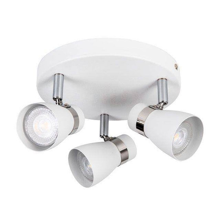 Kanlux plafon (reflektorki) Enali 3xGU10 biały 28764