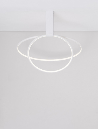 Luces Exclusivas lampa wisząca LED Abuya ściemnialna 70W 3150lm 3000K IP20 biała LE43578