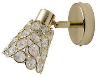 Candellux kinkiet (reflektorek) Glossy G9 złoty 91-97432