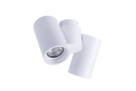 Azzardo plafon techniczny Makalu 2 2xGU10 biały AZ4213
