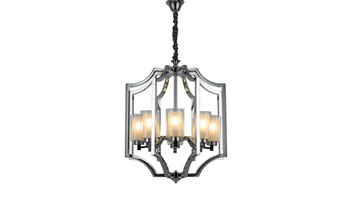 Lumina Deco żyrandol / lampa wisząca Vigatto W8 8xE27 chrom LDP 1224-8 (CHR)