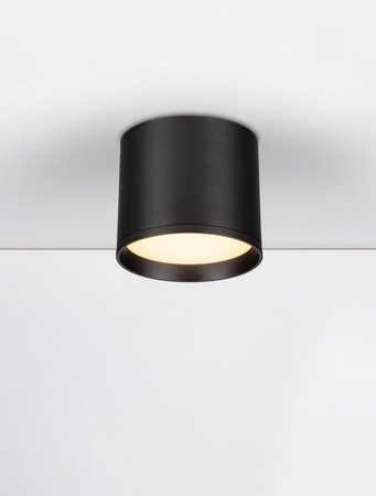 Luces Exclusivas lampa sufitowa LED Brenas Ø 10 cm 10W 505lm 3000K IP20 czarna LE44392