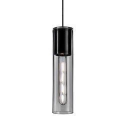 AQForm lampa wisząca Modern Glass Flared E27 czarna 50532-0000-U8-PH-12