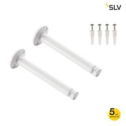 SLV uchwyt sufitowy Tenso 16cm biały stalowy (2szt) 186641