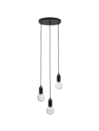 Luces Exclusivas lampa wisząca Bani 3xG9 czarna LE42715