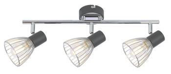 Candellux plafon (reflektorki) Modo 3xE14 czarny/chrom 93-61539