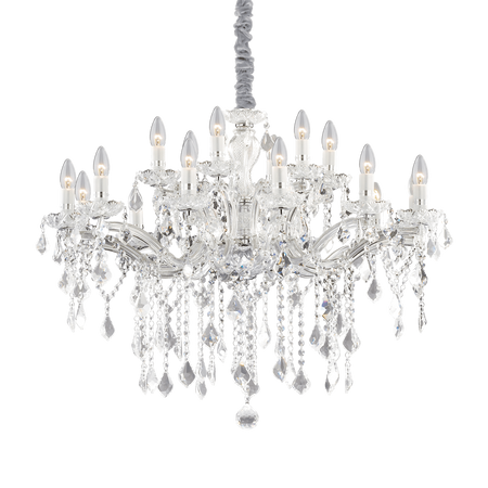 Ideal Lux żyrandol / lampa wisząca Florian 18xE27 chrom 075150