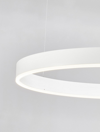 Luces Exclusivas lampa wisząca LED Jaca CCT ściemnialna z pilotem Ø 80 cm 50W 3684lm 2700-6000K IP20 biała LE43513