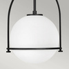 Quintiesse lampa wisząca Somerset E27 czarna QN-SOMERSET-P-O-BK