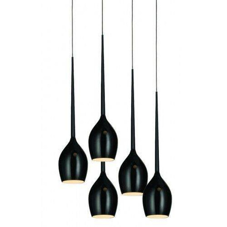 Azzardo lampa wisząca Izza 5xE14 czarna AZ0312