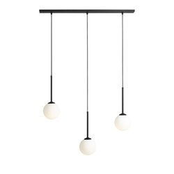 Aldex lampa wisząca Bosso 3xE14 czarna 1087E_1