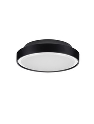 Luces Exclusivas lampa sufitowa zewnętrzna LED Mollendo Ø 30 cm 15W 1197lm 3000K IP65 czarna LE73767