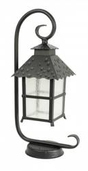 Su-ma lampa stojąca zewnętrzna Cadiz E27 czarna/patyna 53cm IP43 K 4011/1/Z