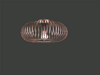 Trio plafon Johann E27 miedziany 606900162