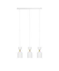 Ummo lampa wisząca potrójna Supuru 3L 3xGU10 biała SUL331P0