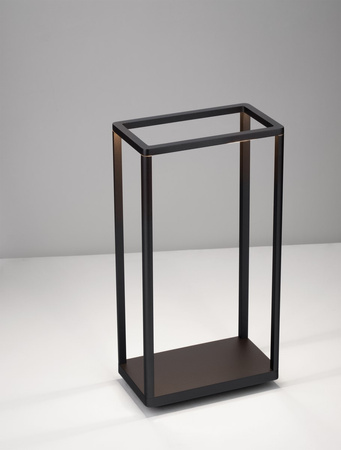 Luces Exclusivas lampa stojąca zewnętrzna LED 9W 344lm 3000K IP65 wys. 26 cm czarna LE73684