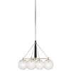Quintiesse lampa wisząca Marilyn 4xE27 nikiel QN-MARILYN4